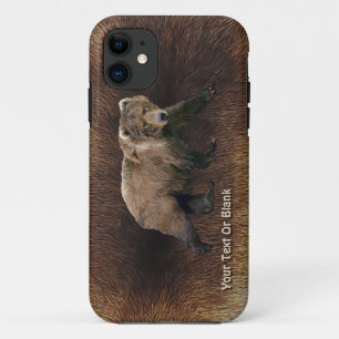 Coques Pour iPhone Ours Kodiak Sur Fourrure De Caribou