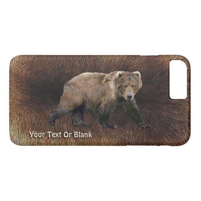 Coques Case-Mate iPhone Ours Kodiak Sur Fourrure De Caribou (Dos (Horizontal))