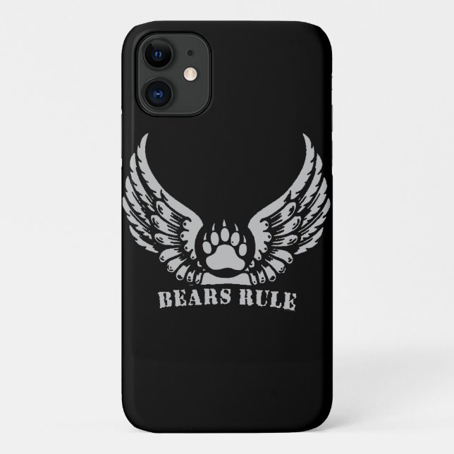 Coques Case-Mate iPhone Ours magnifique Fierté des ours règnent ailes d'an (Dos)