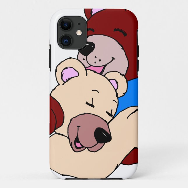Coques Case-Mate iPhone Ours Mignons (Dos)