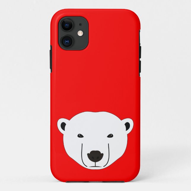 Coques Case-Mate iPhone Ours polaire (Dos)