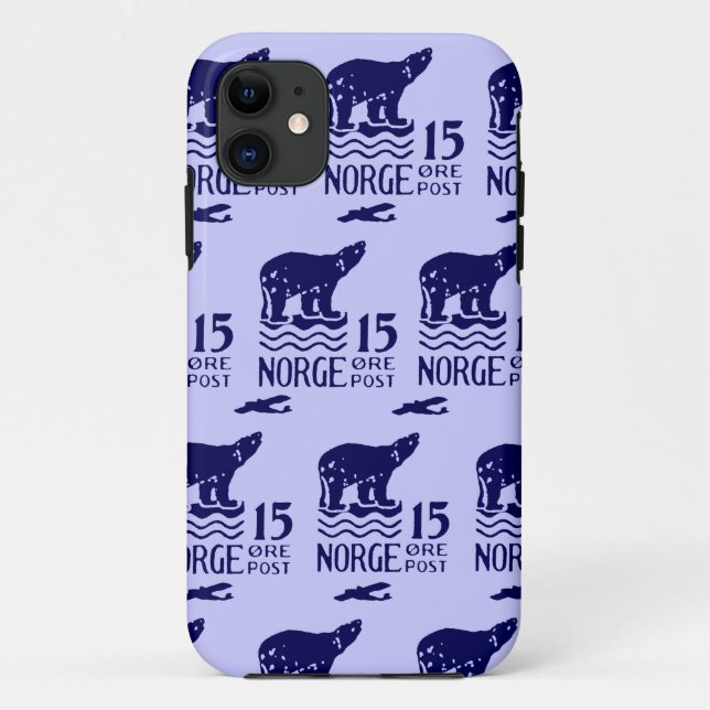 Coques Case-Mate iPhone Ours polaire norvégien 1925 (Dos)