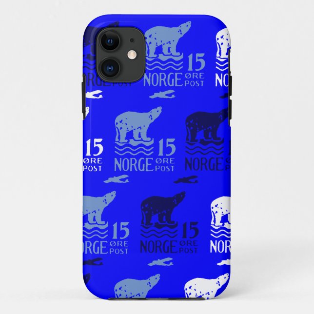 Coques Case-Mate iPhone Ours polaire norvégien 1925 (Dos)