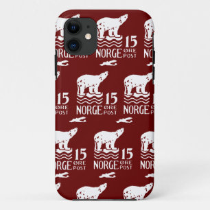 Coque iPhone 11 Ours polaire norvégien 1925