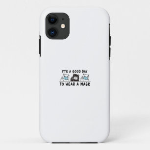 Case-Mate iPhone Case Ours Polaire Ours Noir Portant Visage Masque Migno