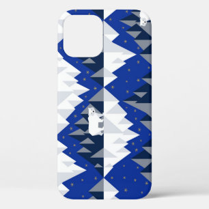 Case-Mate iPhone Case Ours polaire sur Iceberg Motif sans couture.