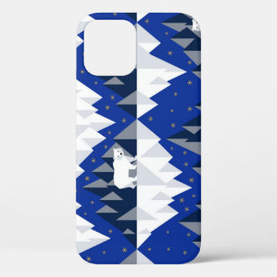 Case-Mate iPhone Case Ours polaire sur Iceberg Motif sans couture.