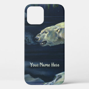 Case-Mate iPhone Case Ours polaire vintage, animaux marins de l'Arctique