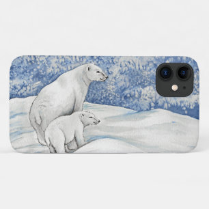 Case-Mate iPhone Case Ours polaires de neige