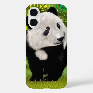 Coque Pour iPhone 16 Ourson panda