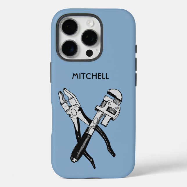 Coques Case-Mate iPhone OUTILS DE Nom Personnalisé (Verso)
