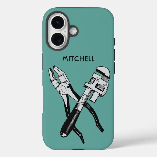 Coques Case-Mate iPhone OUTILS DE Nom Personnalisé (Verso)