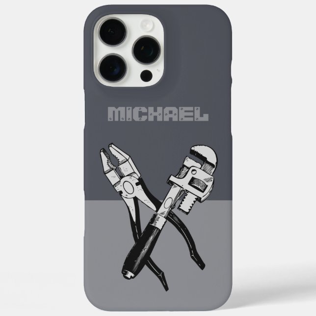 Coques Case-Mate iPhone OUTILS DE Nom Personnalisé (Verso)