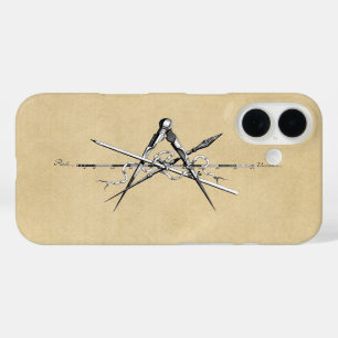 Coques iPhone 16 Outils de rédaction d'architecture traditionnelle