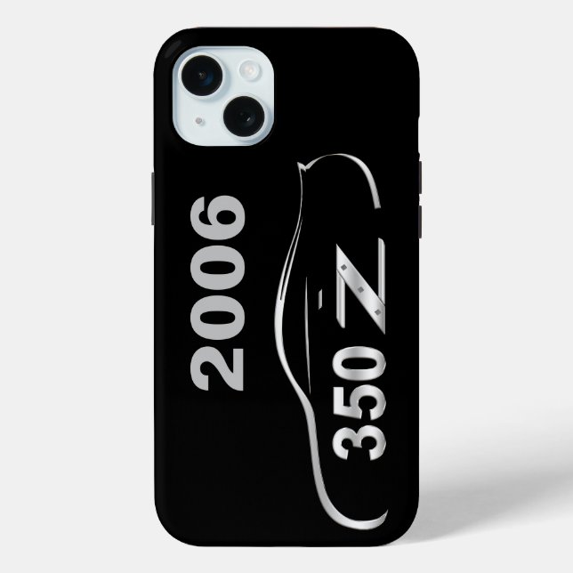 Coques Case-Mate iPhone Outline de voiture 350Z 2006 (Verso)