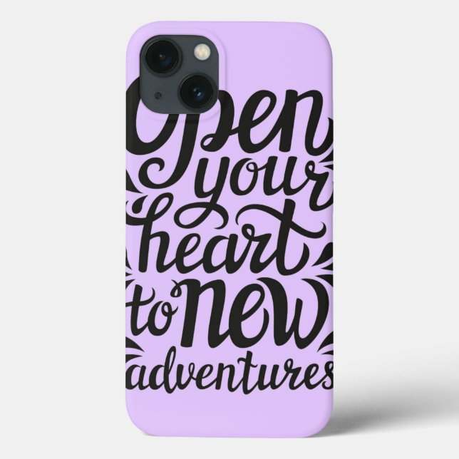 Coques Case-Mate iPhone Ouvrez Votre Coeur Aux Nouvelles Aventures (Verso)