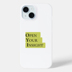 Coque Case-Mate iPhone Ouvrez votre perspicacité Téléphone minimaliste