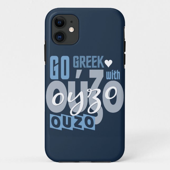 Coques Case-Mate iPhone OUZO iPhone 5 coque-mate, personnalisable (Dos)