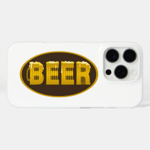Coque iPhone 16 Pro Oval de la Mug de bière
