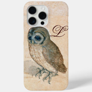 Coque Case-Mate iPhone OWL, Rose, Sepia Monogramme