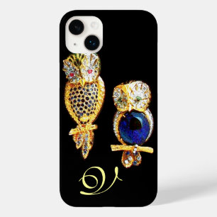 Coque Case-Mate iPhone OWLS JEWEL, Or, Sapphire Bleu, Topaz Pearle Blanch