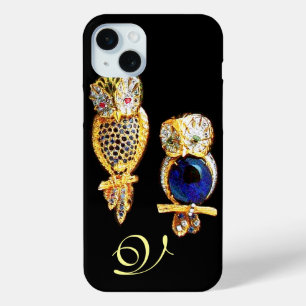 Coque Case-Mate iPhone OWLS JEWEL, Or, Sapphire Bleu, Topaz Pearle Blanch