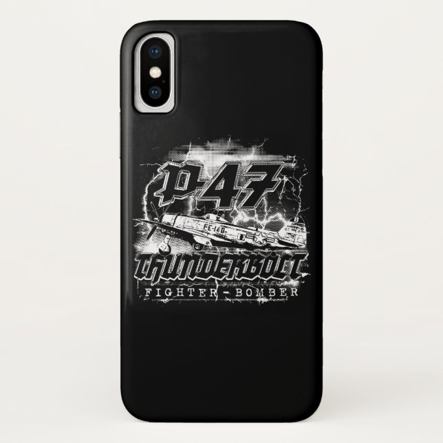 Coques Case-Mate iPhone P-47 Thunderbolt (Dos)