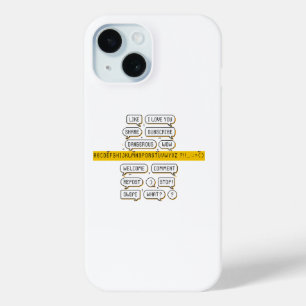 Coque Case-Mate iPhone Pack de bulles de parole Pixel – Phrases rétro des