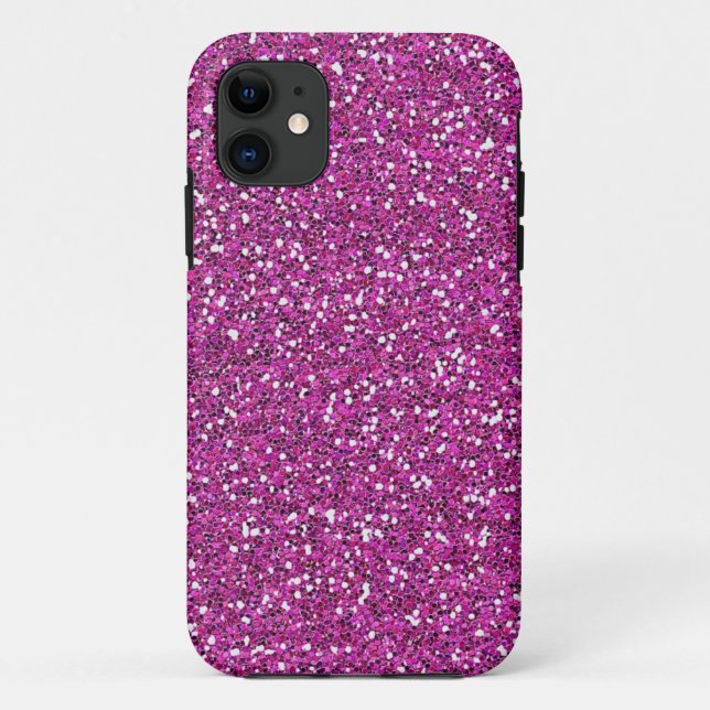 Coques Case-Mate iPhone Paillette rose (Dos)