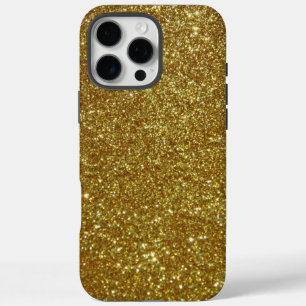 Coque iPhone 16 Pro Max Paillettes dorées
