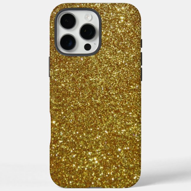 Coques Case-Mate iPhone Paillettes dorées (Verso)