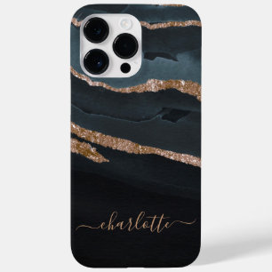 Coque Case-Mate iPhone Paillettes dorées féminines élégantes personnalisé