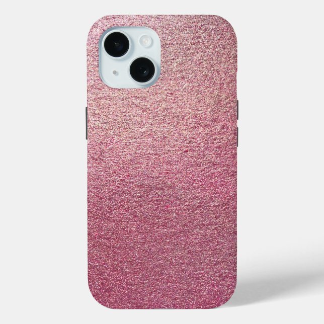 Coques Case-Mate iPhone Paillettes Rose Gold (Verso)