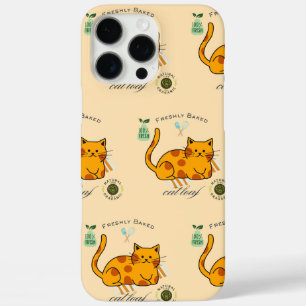 Coque iPhone 16 Pro Max Pain de chat drôle