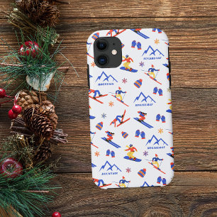 Case-Mate iPhone Case Pain de sucre Mountain Maine Ski Motif de snowboar