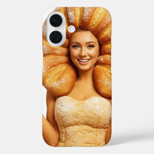 Coque Pour iPhone 16 Pain Tête Haut de Gamme Mannequin