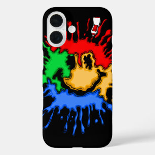 Coque Pour iPhone 16 Paint Tube Smile