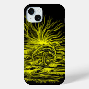 Coque Case-Mate iPhone Paire de dauphins dans le soleil