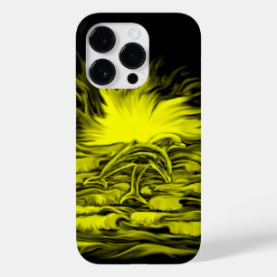 Coque Case-Mate iPhone Paire de dauphins dans le soleil