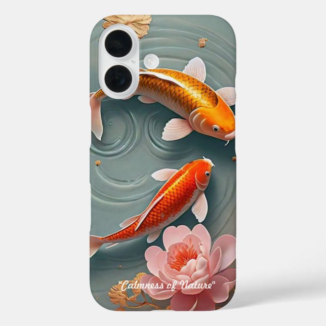 Coques Case-Mate iPhone "Paiseful Pond Life" (Verso)
