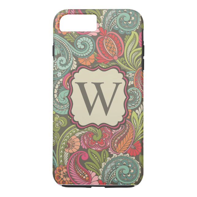 Coques Case-Mate iPhone Paisley Cyngalese (Dos)