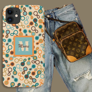 Case-Mate iPhone Case Paisley hybride - Boîtier de téléphone rétro foncé