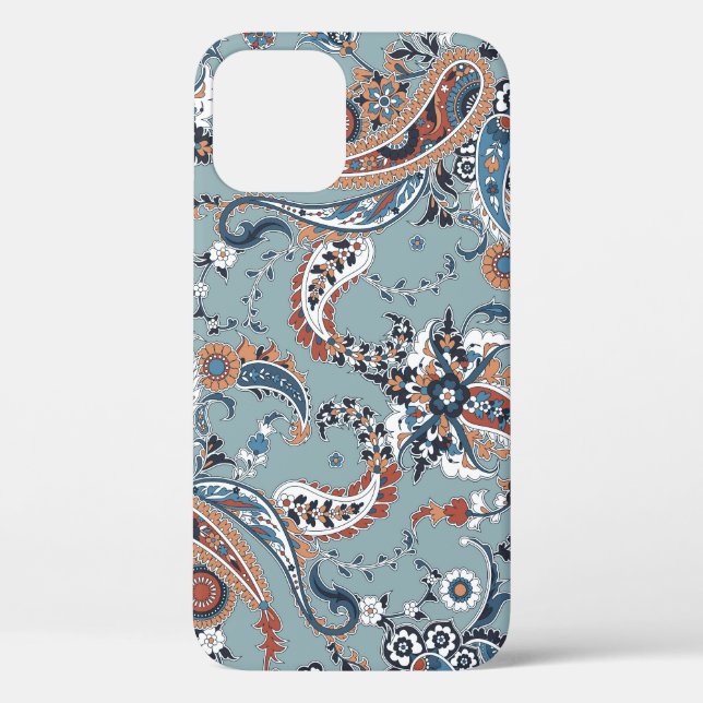 Coques Case-Mate iPhone Paisley indien tendance : arrière - plan sans cout (Verso)