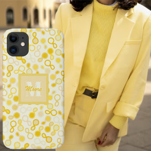 Case-Mate iPhone Case Paisley jaune pour dames pour la fête des mères ou