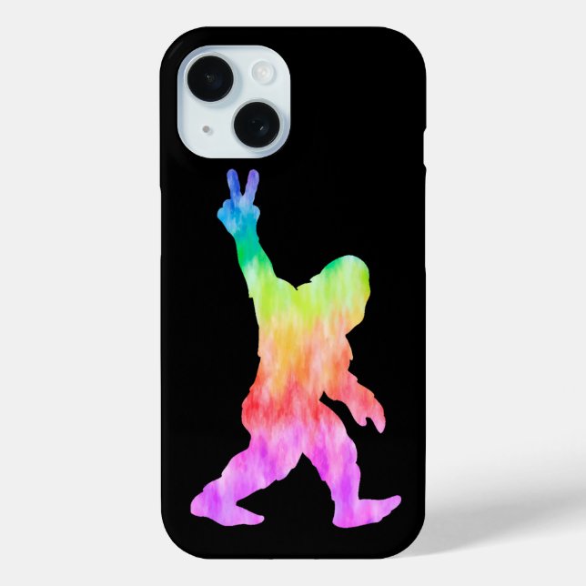 Coques Case-Mate iPhone Paix Amour Bigfoot      (Verso)