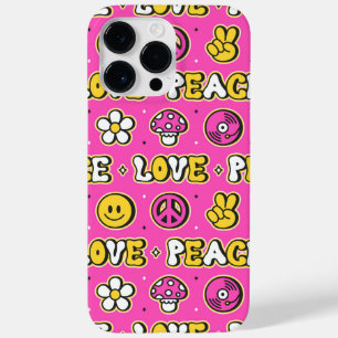 Coque Case-Mate iPhone Paix et amour Style hippy