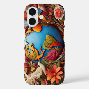 COQUE POUR iPhone 16 PAIX MONDIALE