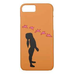 Coque iPhone 7 Paix, plus de guerre iPhone 8/7, à peine là