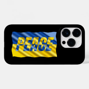 Coque Case-Mate iPhone PAIX pour l'Ukraine PAIX pour drapeau ukrainien