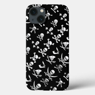 COQUES POUR iPhone PÂLE DE PIRATES NOIRES, OBJETS TRAVERSÉS, ÉPINES